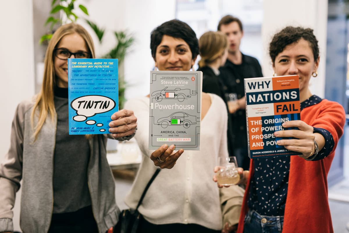 Members holding selected books